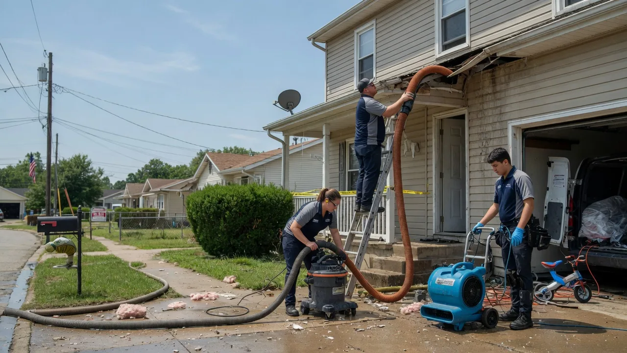 Water Damage Restoration in Brush Creek, TN near me